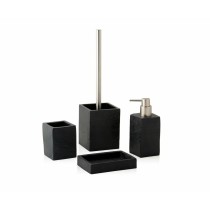 Toothbrush Holder Alexandra House Living Black Polyresin 7 x 9 x 7 cm