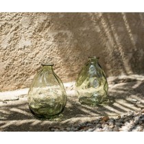 Vase Alexandra House Living Organic Vert verre 19 x 26 x 19 cm