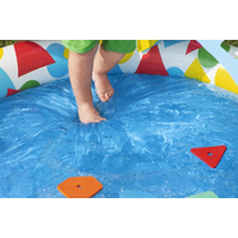 Bestway Piscine Gonflable Infantile Apprentissage 120x117x46 cm +4 mois Jardin 52378