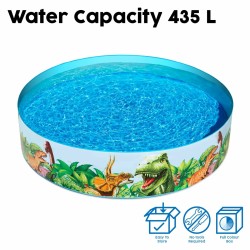 Inflatable Paddling Pool for Children Bestway Dinosaurs 183 x 38 cm