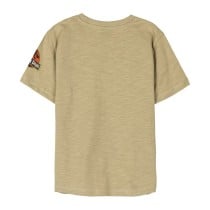 Kurzarm-T-Shirt für Kinder Jurassic Park Braun