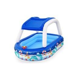 Inflatable Paddling Pool for Children Bestway Multicolour 213 x 155 x 132 cm Ship