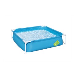 Bestway Piscine Rigide Enfant 122x122x30,5 cm +2 Ans Jardin 56217