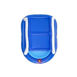 Bestway Aufblasbares Kinderpool Abnehmbares Dach Boot mit Lenkrad 213x155x132 cm +3 Jahre Garten 54370