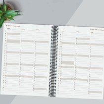 Agenda Finocam YEAR Noir A4 21 x 29,7 cm 2025