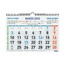 calendrier mural Finocam Multicouleur Papier 2025 30 x 21 cm