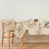 Fleckenabweisende Tischdecke Belum Christmas Deer Bunt 350 x 155 cm