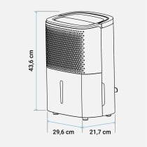 Déshumidificateur Universal Blue 900-UCDH8000 200 W 10 L