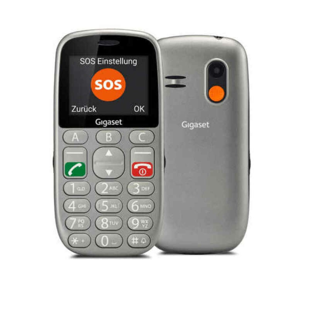 Téléphone portable pour personnes âgées Gigaset GL390 2,2" 2G 800 mAh Gris