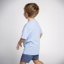 Kurzarm-T-Shirt für Kinder Bluey Hellblau