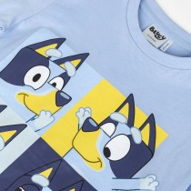 T shirt à manches courtes Enfant Bluey Bleu clair