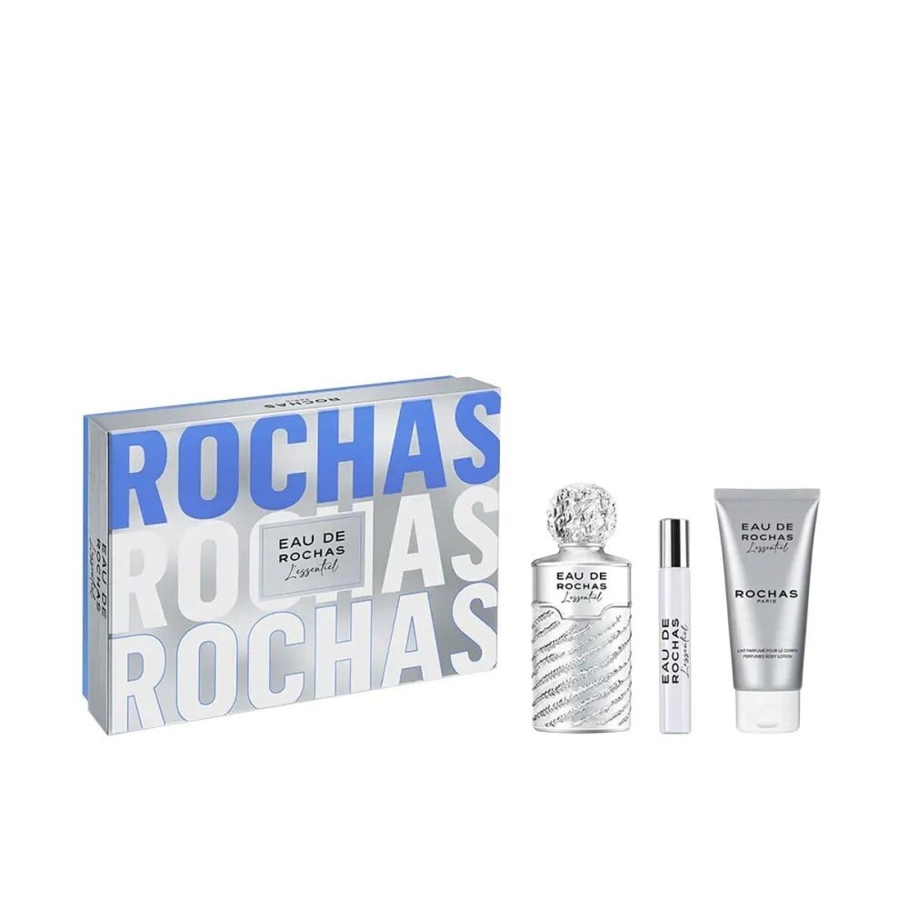 Set de Parfum Femme Rochas L'ESSENTIEL EDT 3 Pièces