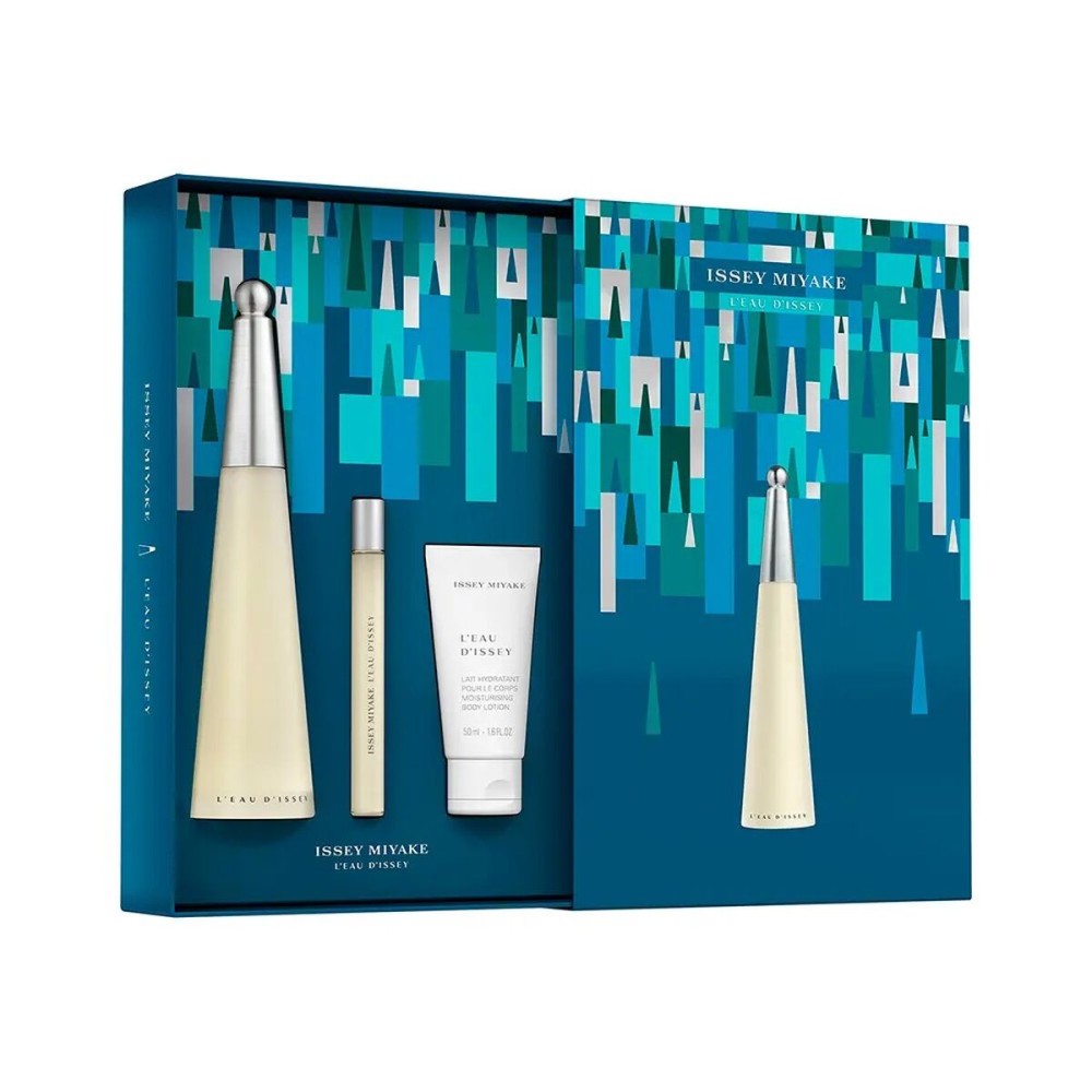 Set mit Damenparfüm Issey Miyake L'EAU D'ISSEY EDT 3 Stücke