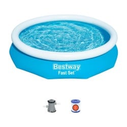 Piscine gonflable Bestway Bleu 3200 L 305 x 66 cm