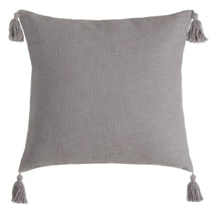 Cushion Grey 60 x 60 cm Squared