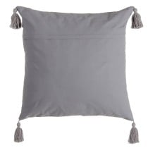 Cushion Grey 60 x 60 cm Squared