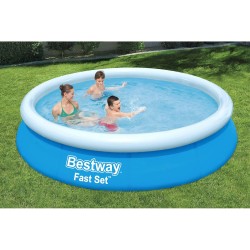 Bestway Piscine Gonflable Adulte 366x76 cm Jardin 57273