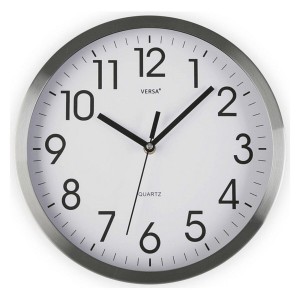 Horloge Murale Aluminium (4,1 x 30,5 x 30,5 cm)