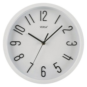 Wall Clock Versa Plastic (4,6 x 30 x 30 cm)