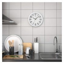 Wall Clock Versa Plastic (4,6 x 30 x 30 cm)