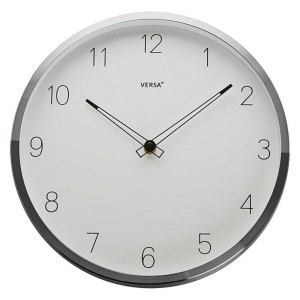 Wanduhr Aluminium (4,3 x 30 x 30 cm)