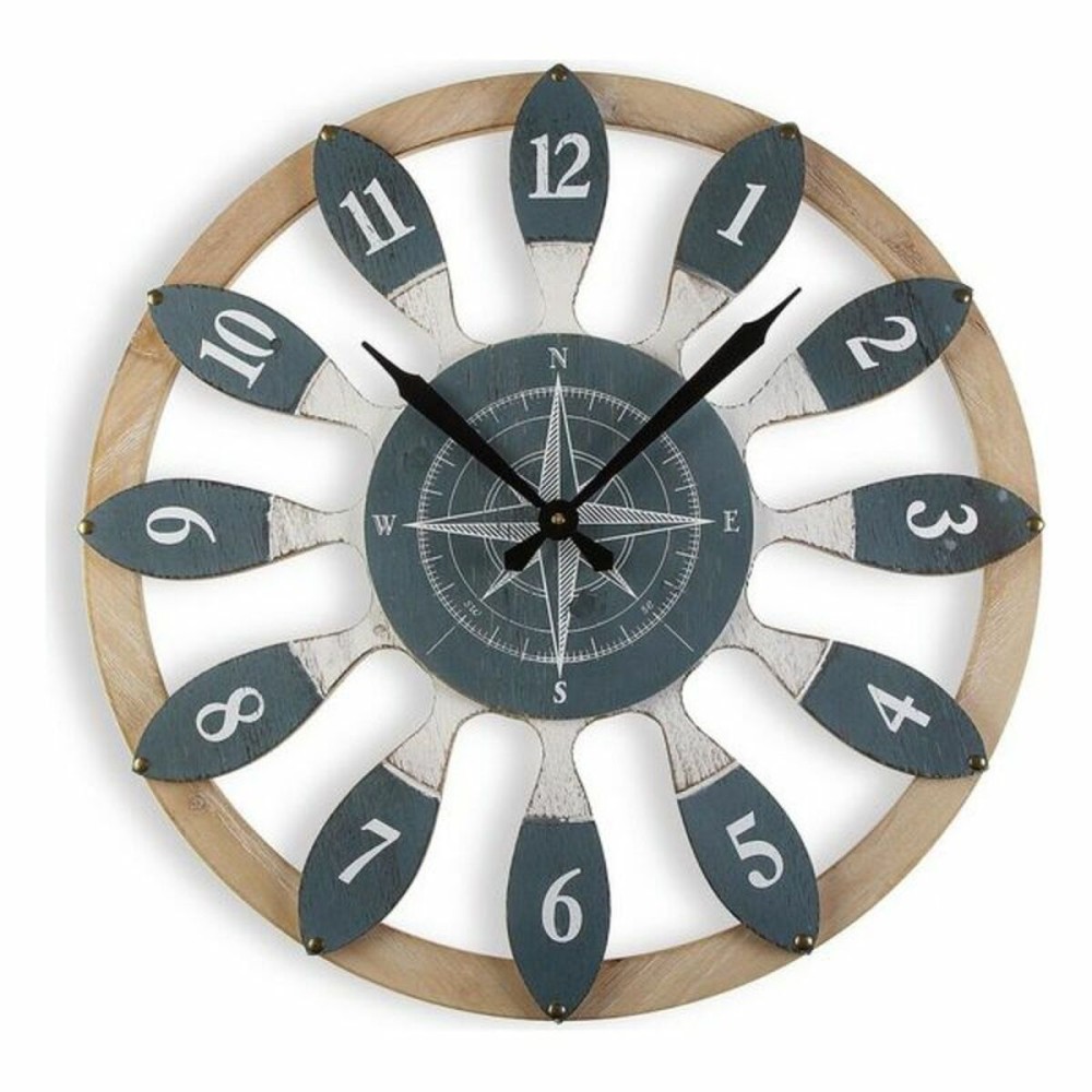 Wall Clock Versa BIG-S3404163 MDF Wood (60 x 4,5 x 60 cm)