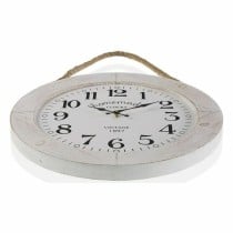 Horloge Murale Versa Homemade Bois MDF 5 x 51,5 x 50 cm Gris Vintage