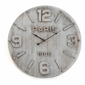 Wanduhr Versa Holz MDF/Metall (4,5 x 60 x 60 cm)