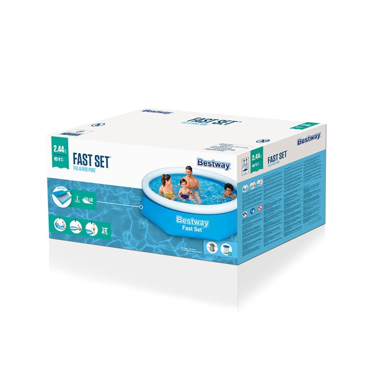 Aufblasbarer Pool Bestway Blau 3200 L 305 x 66 cm