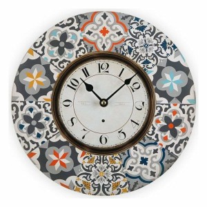 Horloge Murale Versa Alfama Bois (4 x 29 x 29 cm)