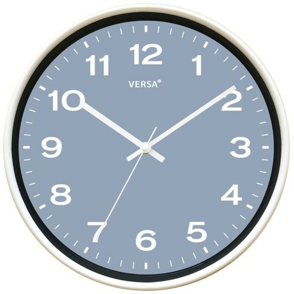 Wall Clock Versa Plastic (4,3 x 30,5 x 30,5 cm)