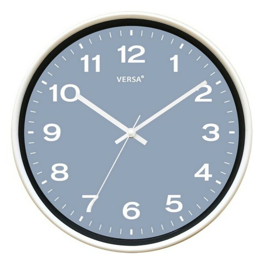 Wall Clock Versa Plastic (4,3 x 30,5 x 30,5 cm)