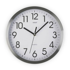 Horloge Murale Versa Aluminium (4,1 x 35 x 35 cm) (35 x 35 x 4 cm)