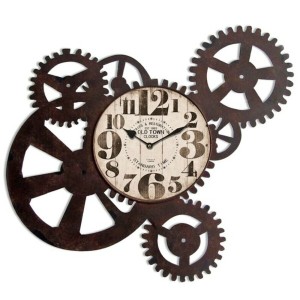 Horloge Murale Versa Métal (4,3 x 51,7 x 54 cm)