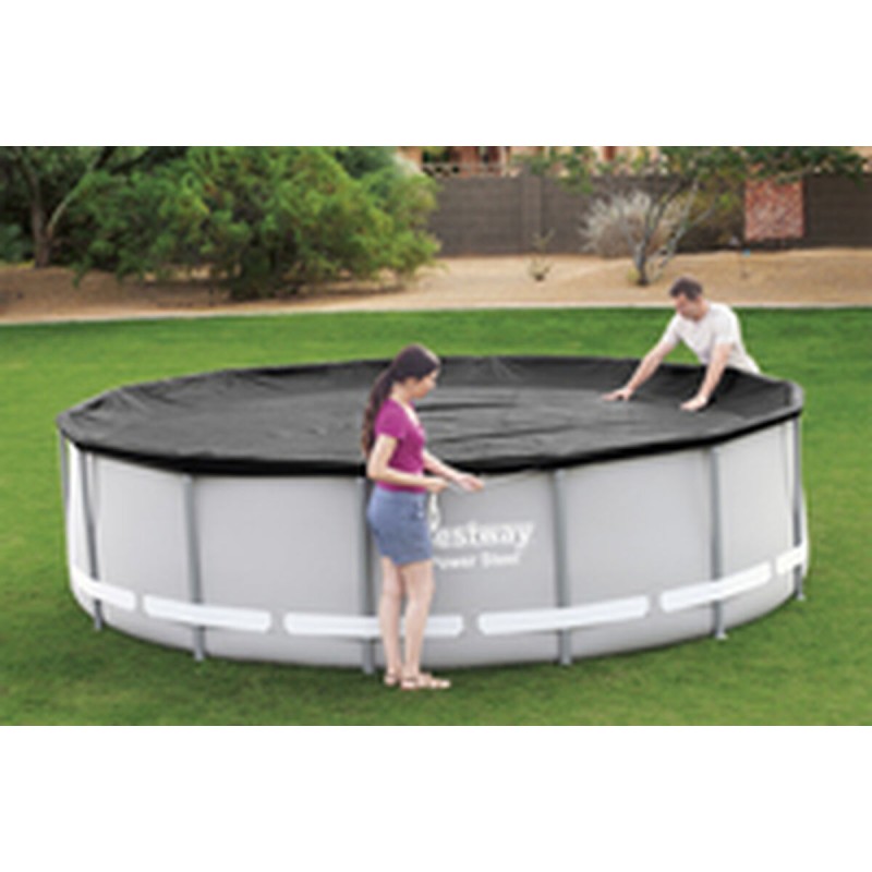 Bâches de piscine Bestway Noir Ø 427 cm