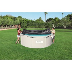 Bâches de piscine Bestway Noir Ø 401 cm (1 Unité)