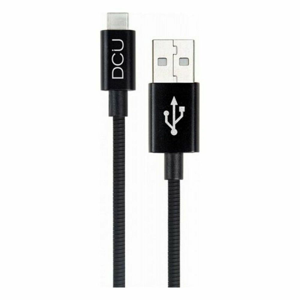 USB 2.0 A zu USB-C-Kabel DCU 30402050 Schwarz (1M)