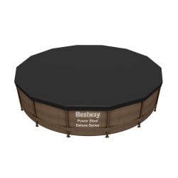 Bâches de piscine Bestway Noir Ø 427 cm