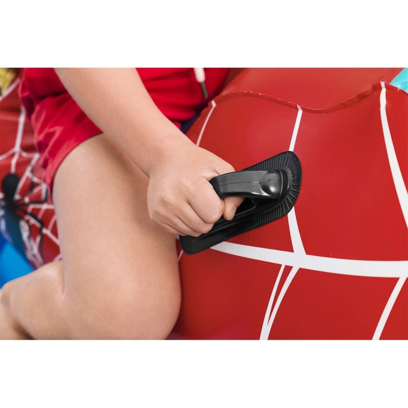 Bestway Figurine Gonflable Moto Spiderman 170x84 cm +3 Ans Plage et Piscine 98794