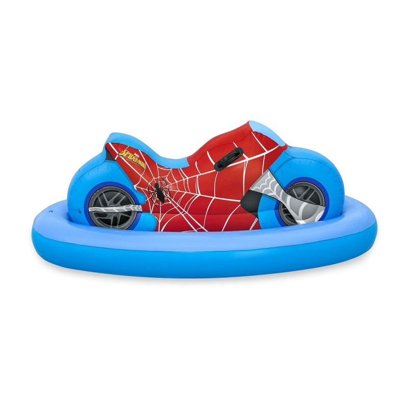 Bestway Figurine Gonflable Moto Spiderman 170x84 cm +3 Ans Plage et Piscine 98794