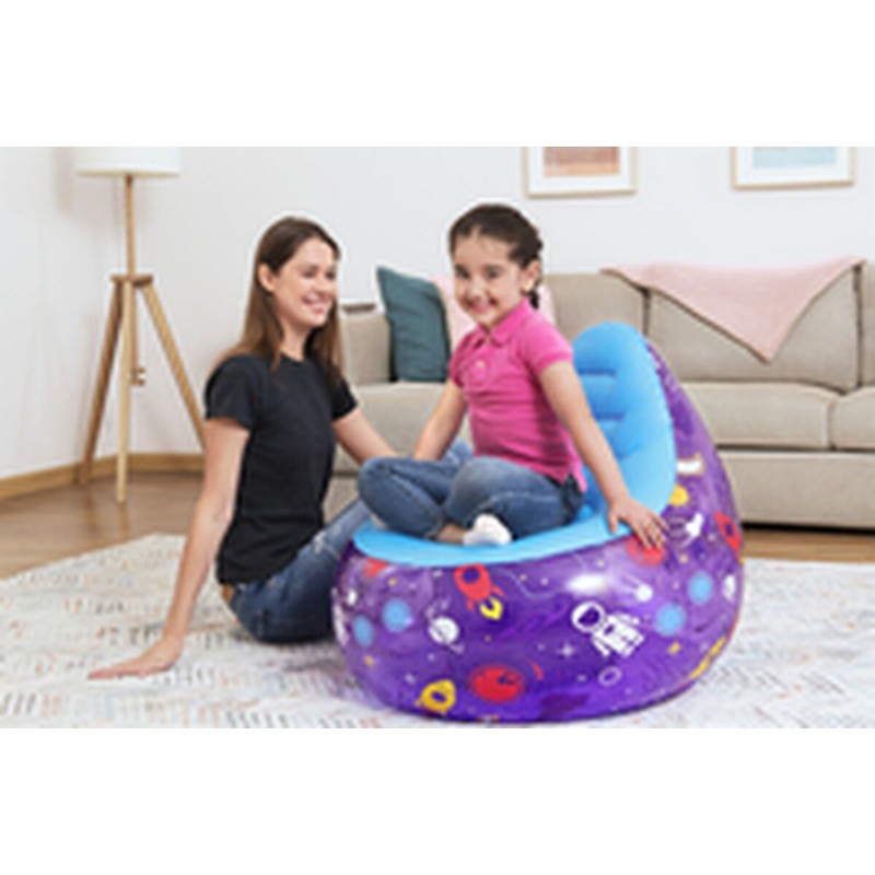 Inflatable Armchair Bestway Multicolour 72 x 72 x 64 cm Spaceship