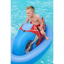 Bestway Aufblasbare Spiderman Motorradfigur 170x84 cm +3 Jahre Strand und Pool 98794