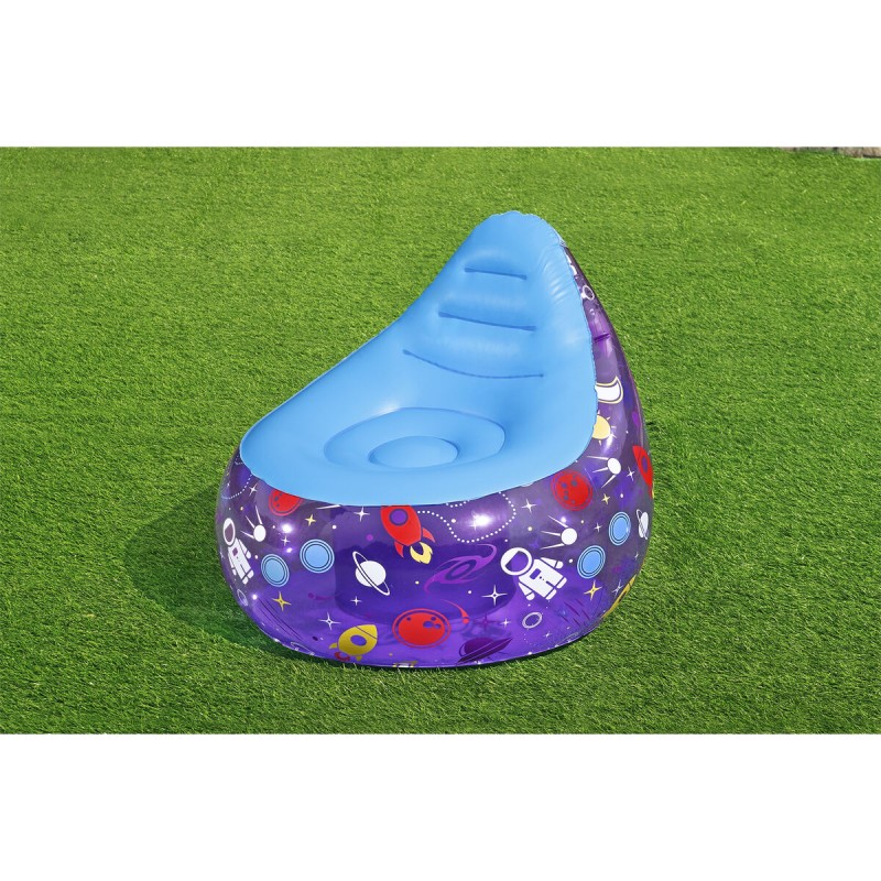 Inflatable Armchair Bestway Multicolour 72 x 72 x 64 cm Spaceship