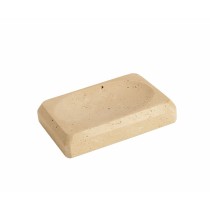 Soap dish Alexandra House Living Beige Stone 9 x 2 x 13 cm