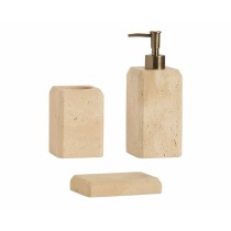 Soap dish Alexandra House Living Beige Stone 9 x 2 x 13 cm