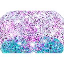 Inflatable Armchair Bestway Multicolour 114 x 112 x 66 cm Glitter