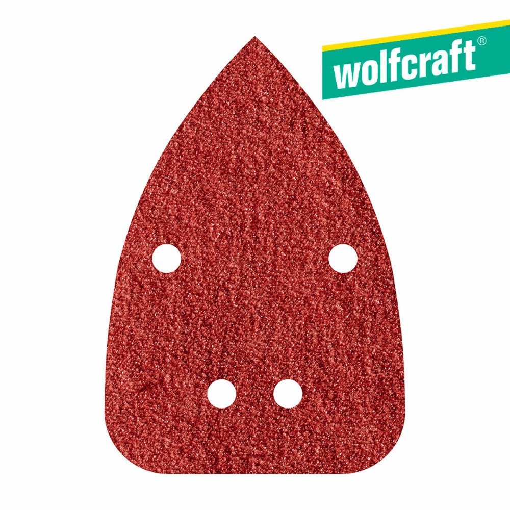 Sandpaper Wolfcraft 1764000 240 g (9,6 x 13,6 cm)