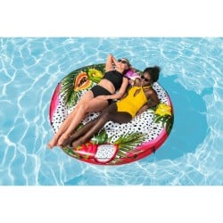 Bestway Île Flottante Gonflable avec Corde Fruit de la Passion D188cm Plage et Piscine 43720