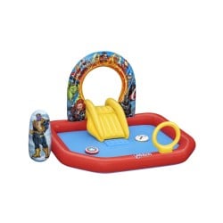 Piscine pour enfants Bestway The Avengers 211 x 198 x 125 cm Parc de jeux