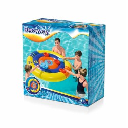 Bestway Jeu Flottant Lance Disques Gonflable D140 cm +3 Ans Piscine 52566